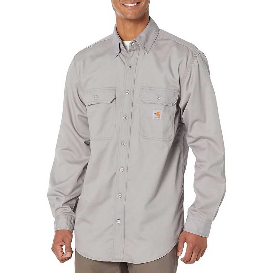 Image of Carhartt Flame Resistant Classic Twill Shirt from Carhartt