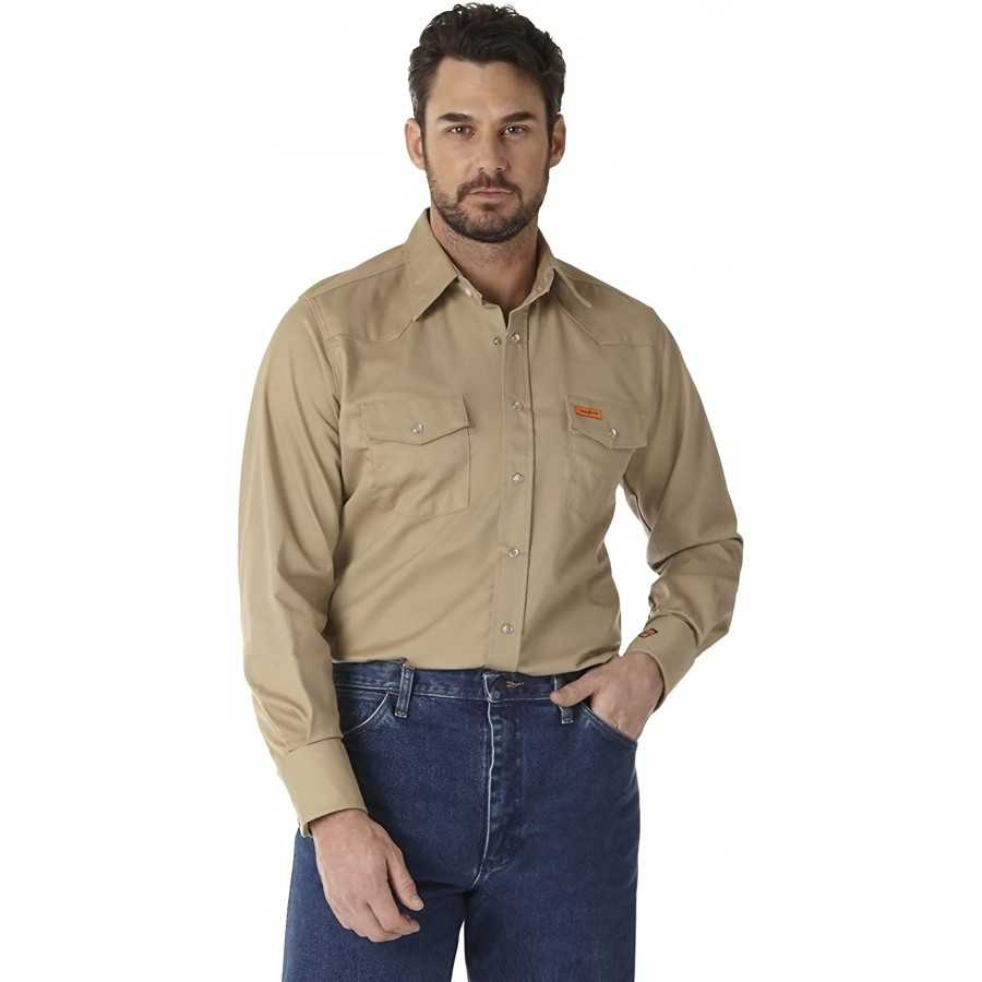 Image of Wrangler Cowboy Cut Western Shirt from Wrangler