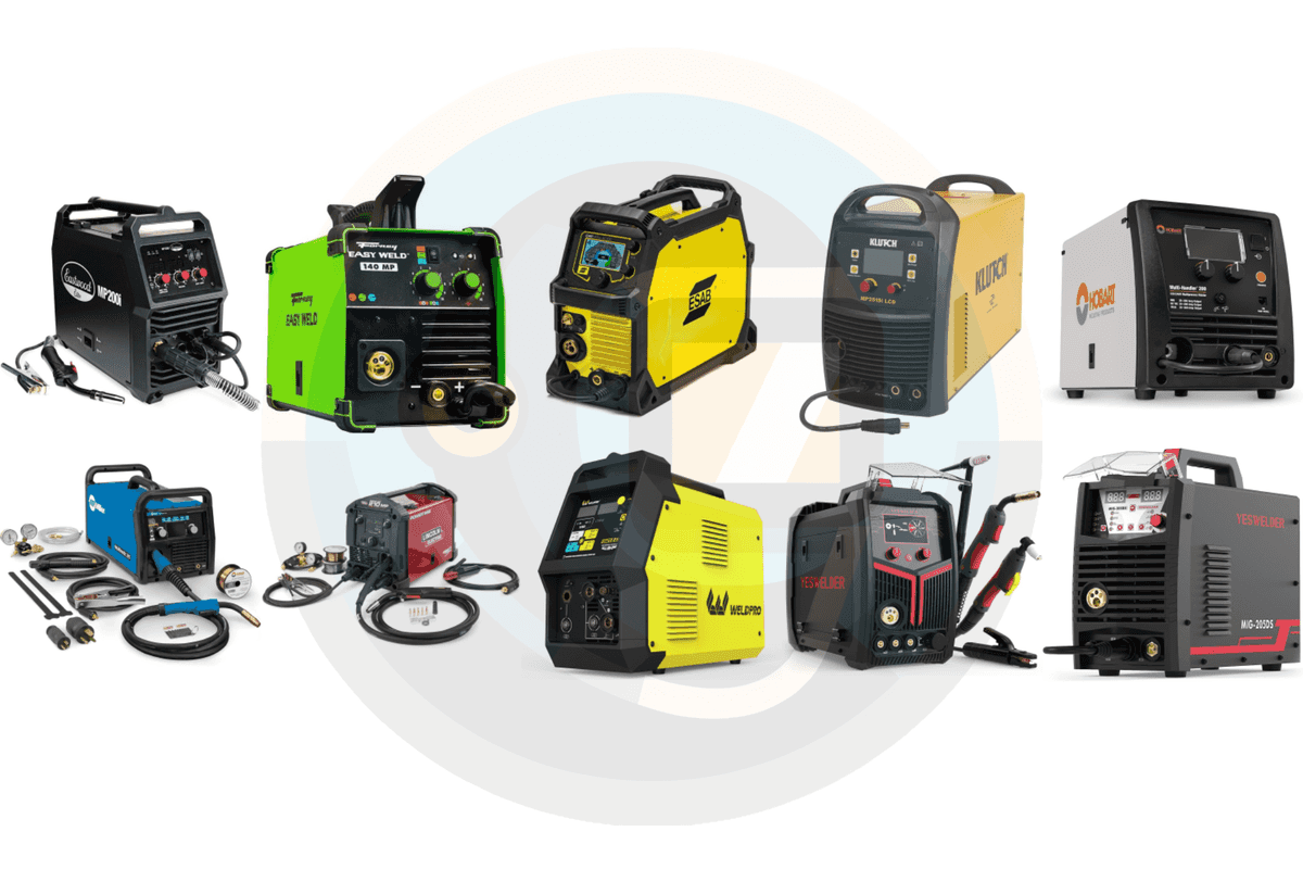 A collage of images of 10 Best Multi Process Welders for Ultimate Versatility and Efficiency