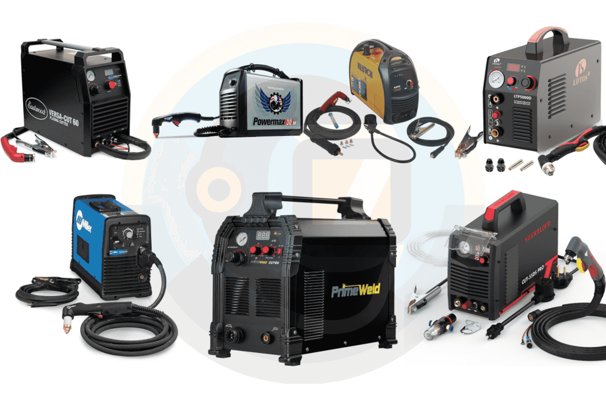 a collage of images of 7 Best Plasma Cutters for Precision and Efficiency