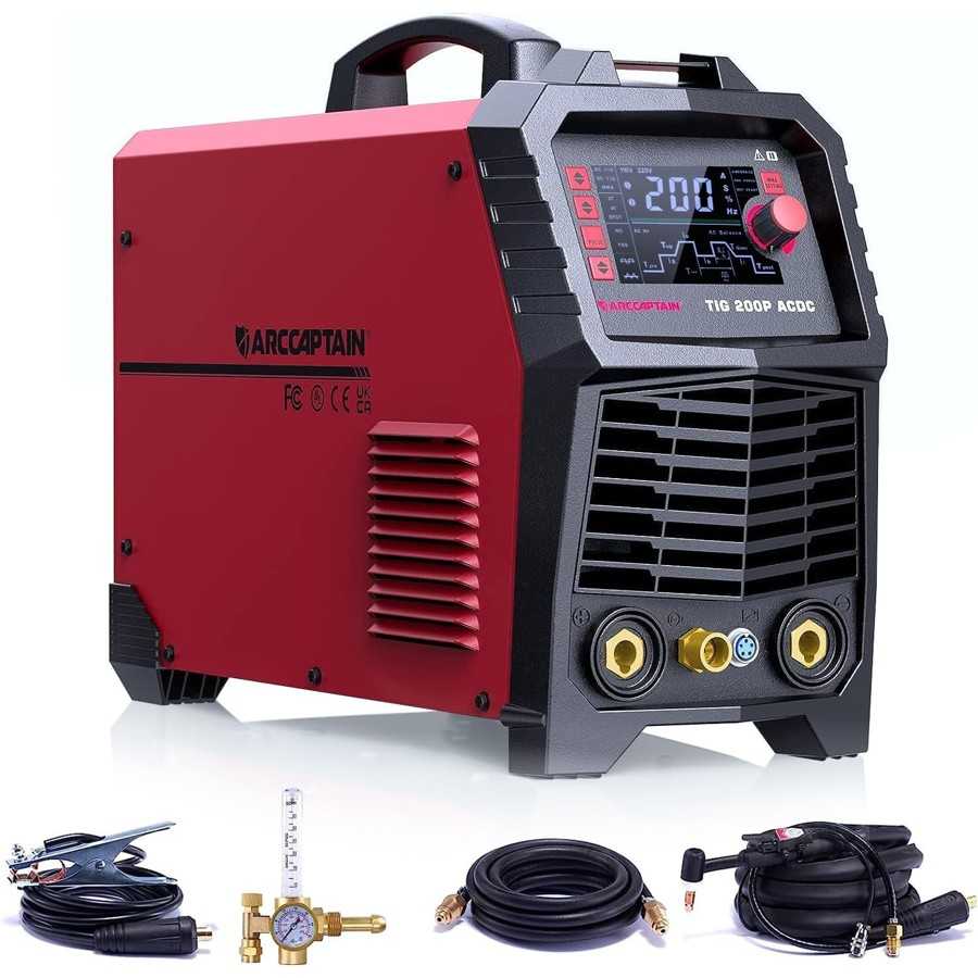 Image of ARCCAPTAIN TIG200P AC DC TIG Welder from ARCCAPTAIN