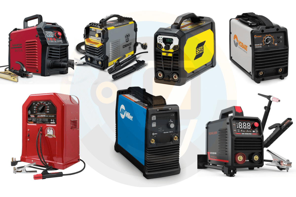 a collage of images of 7 Best Stick Welders for Top Performance and Reliability